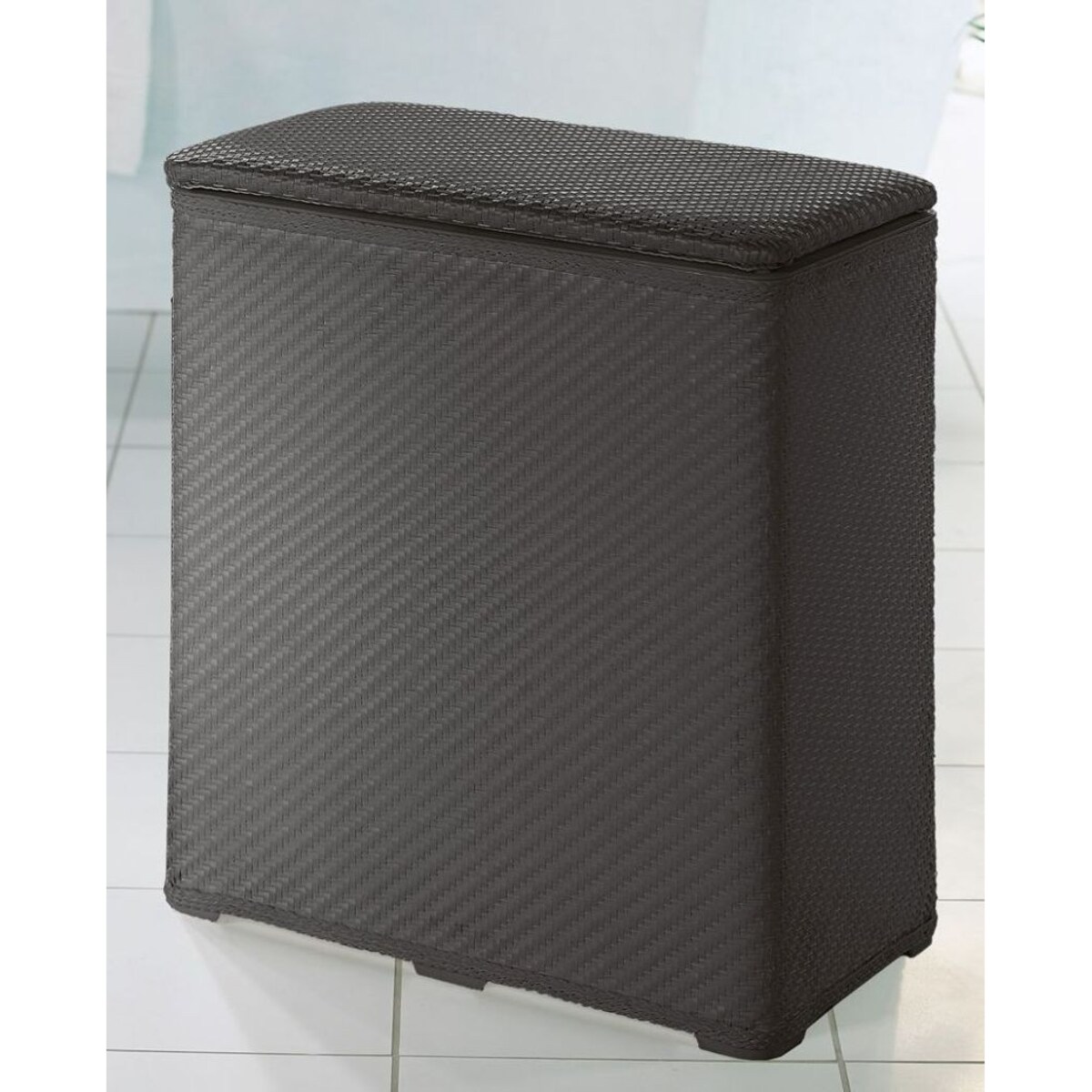 Kleine Wolke Wascheboy Kosz na pranie szary 48x27x55cm