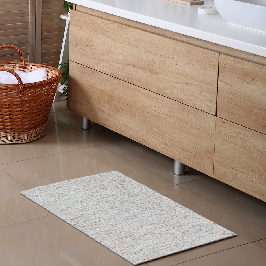 Chodnik antypoślizgowy Siena 55x85 cm szary