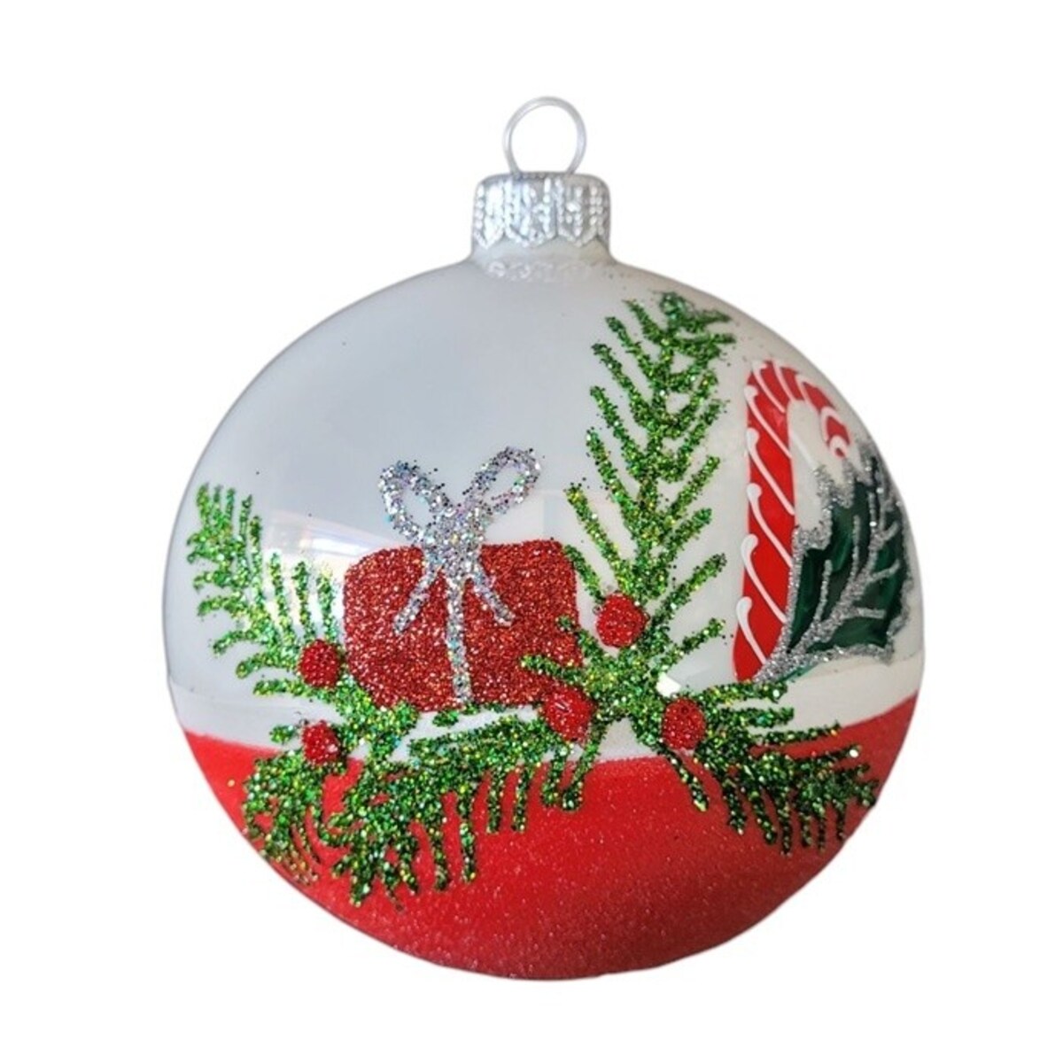 Bombka szklana 4 szt. Ø 100 mm VACANZE