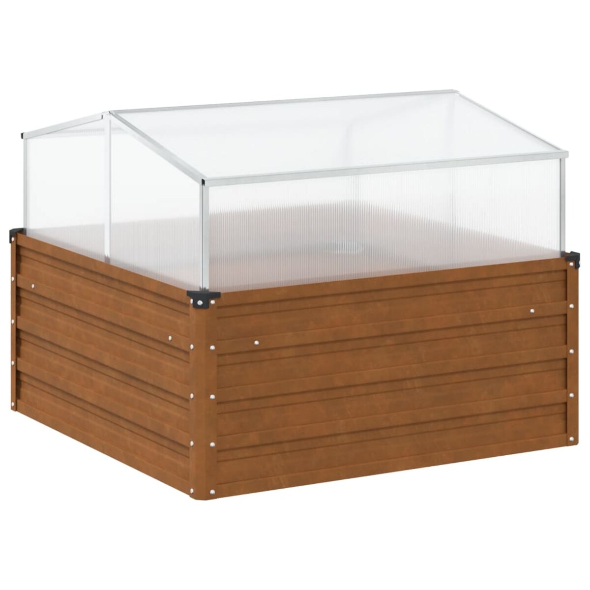 vidaXL Donica ogrodowa/ inspekt, stal kortenowska