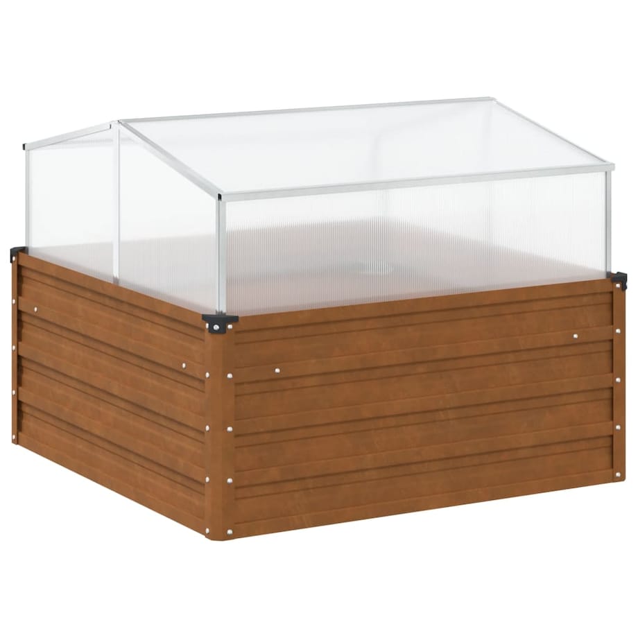 vidaXL Donica ogrodowa/ inspekt, stal kortenowska