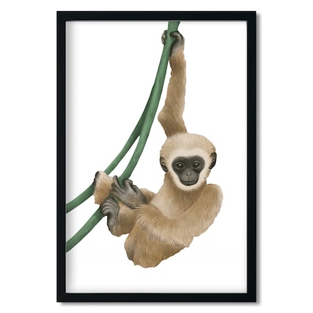 Plakat dla dzieci Małpka 50x70