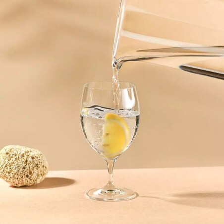 Kieliszki do Wody Krosno Harmony Szklanki na Nóżce Stopce Wody Soku Napojów