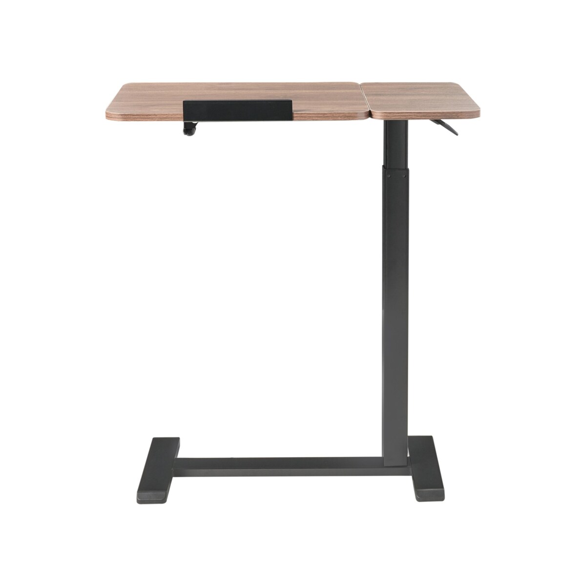 Regulowany stolik pod laptopa SCHOLA Brązowy/ czarny 70 cm 40 cm