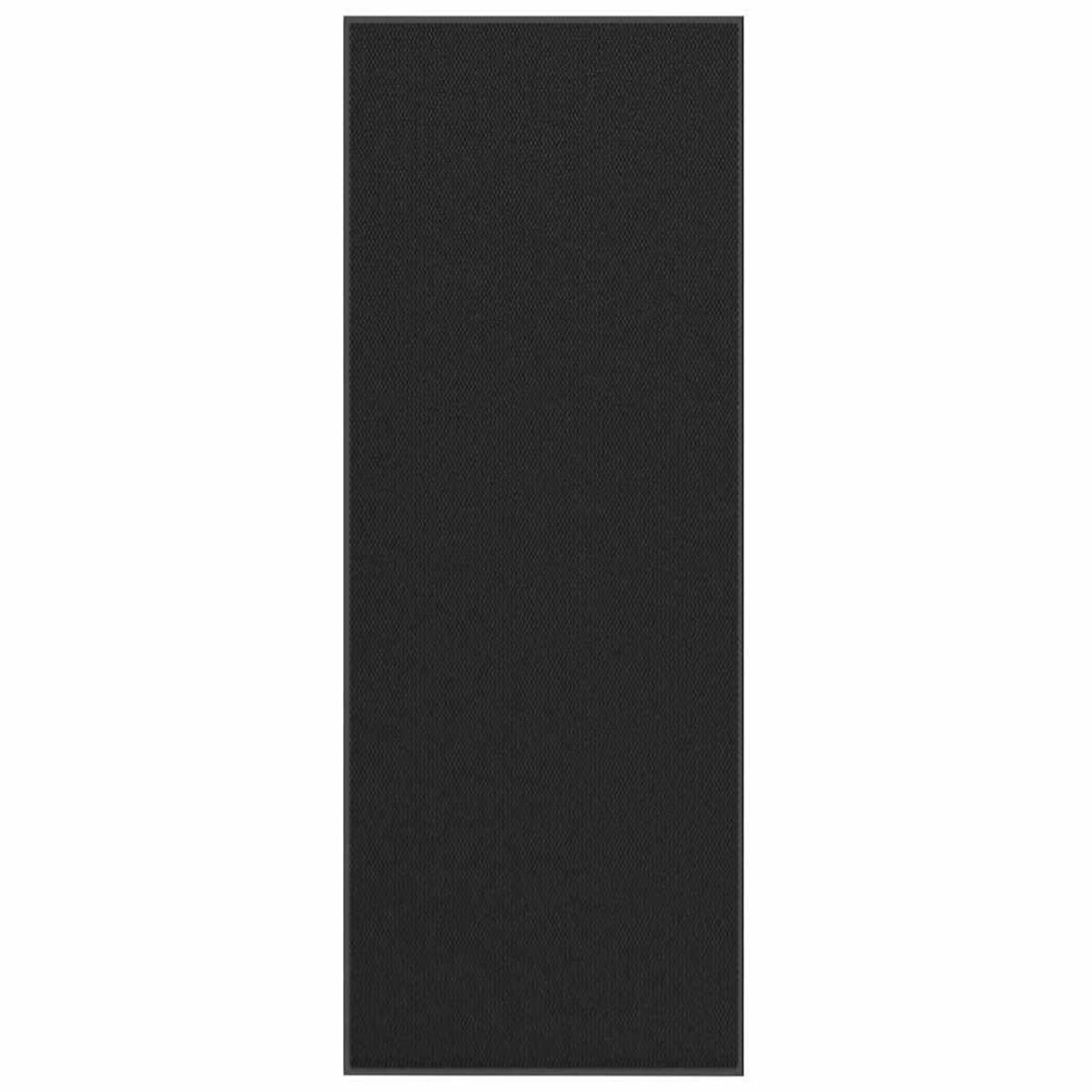 vidaXL Wycieraczka Czarna 115x300 cm