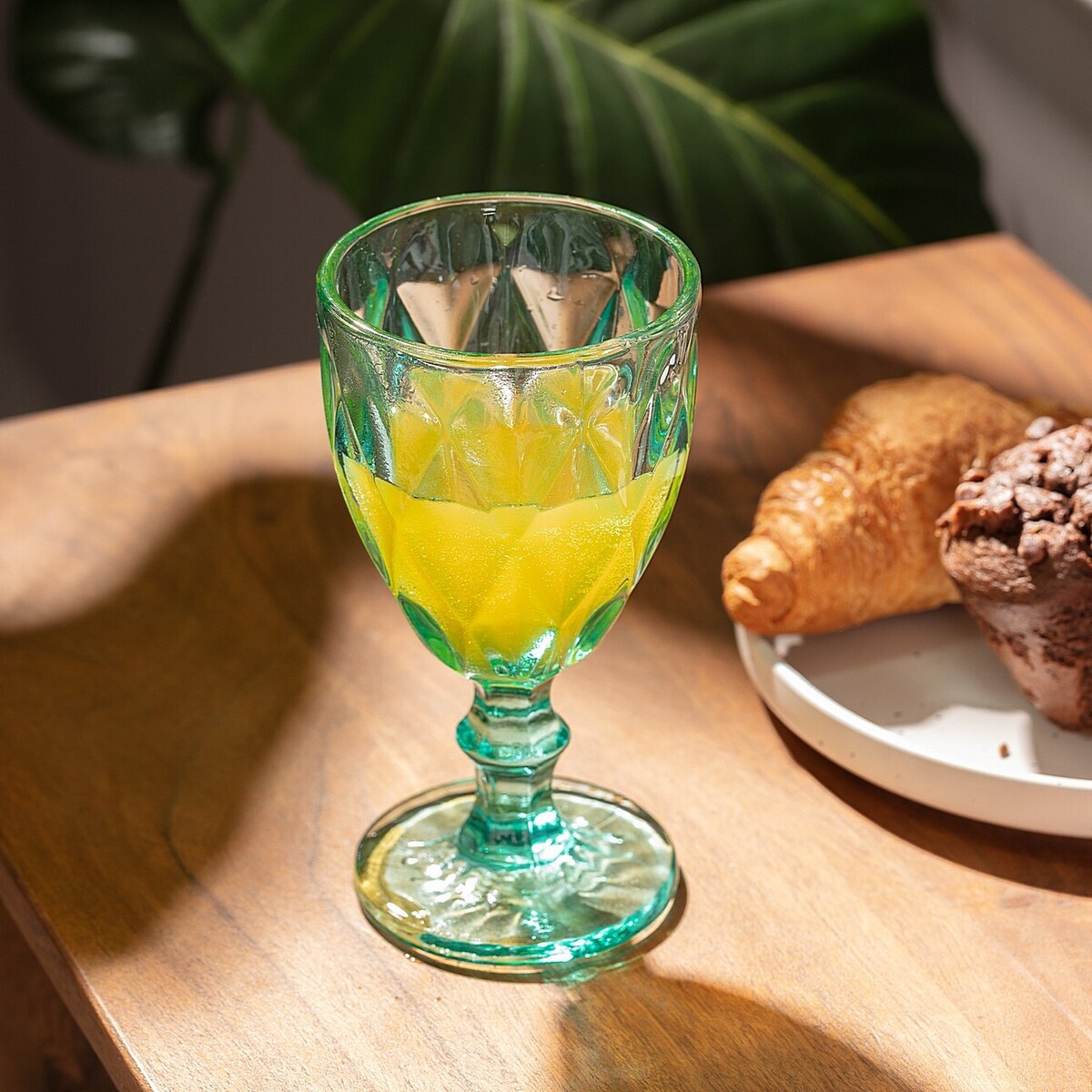 Kieliszek Basic Turquoise, 9 x 17 cm