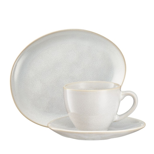 VILLA ITALIA Serwis kawowy na 6 osób kamionkowy NORDEN