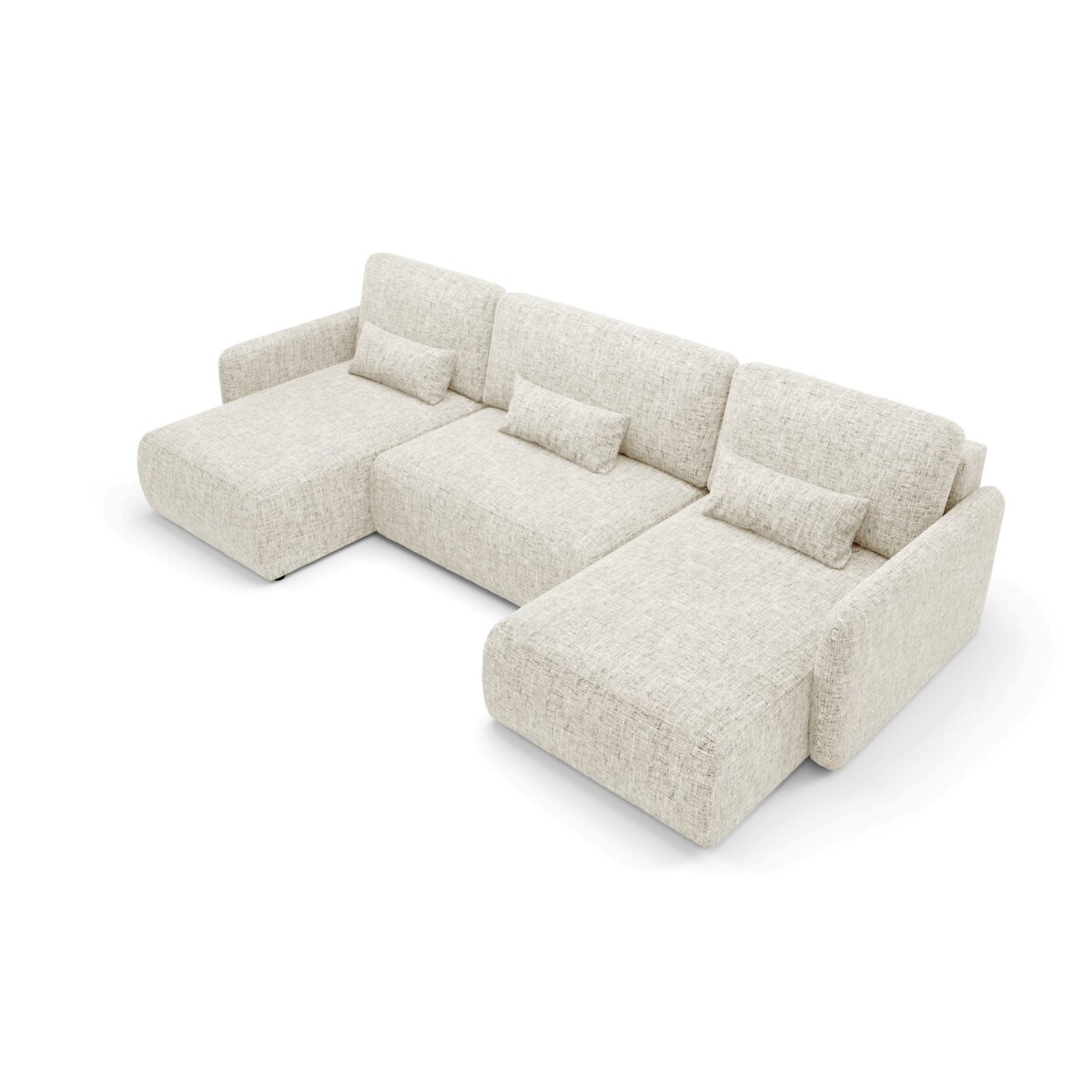 Narożnik LIVELLO U z funkcją spania Kolor: IMO 05