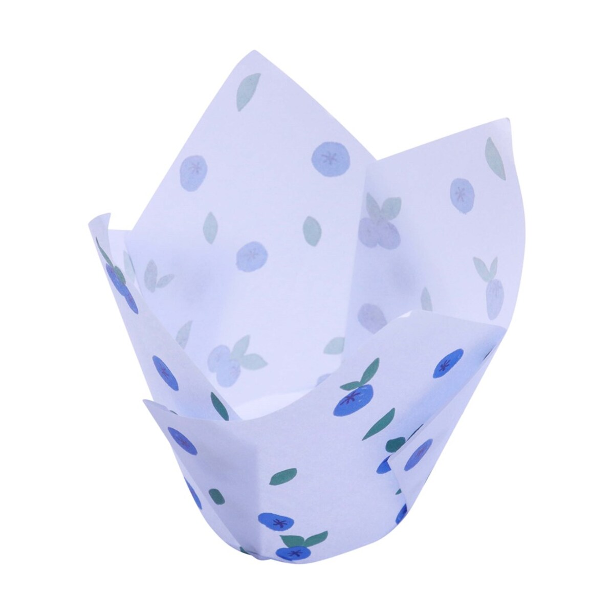 PME Papilotki tulipanowe do muffinek - motyw borówki (24 sztuki)