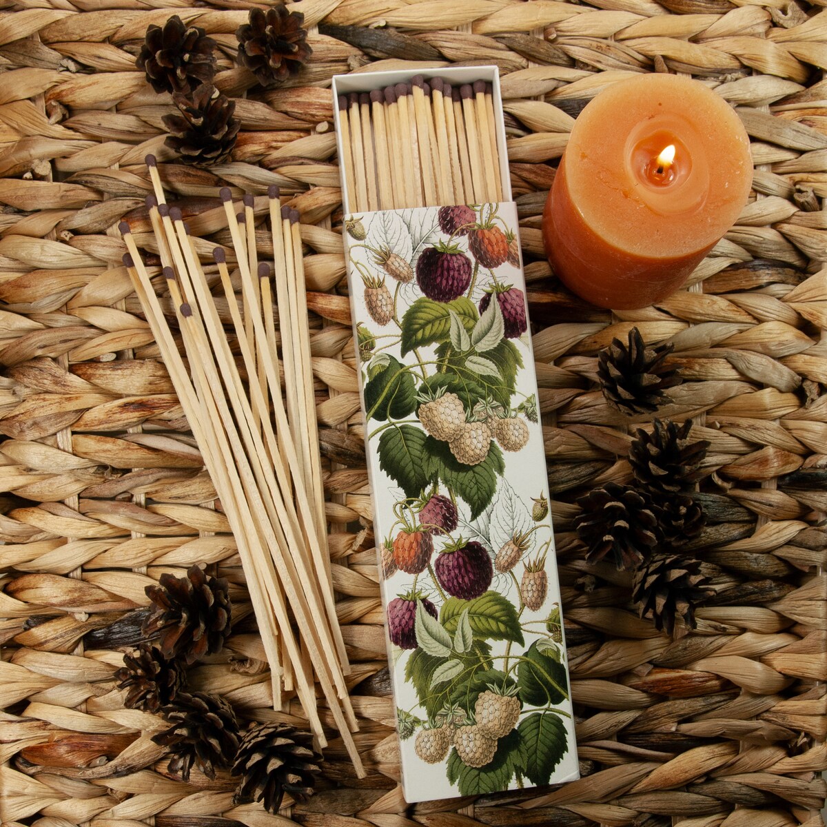 Zapałki "Malinowy ogród"