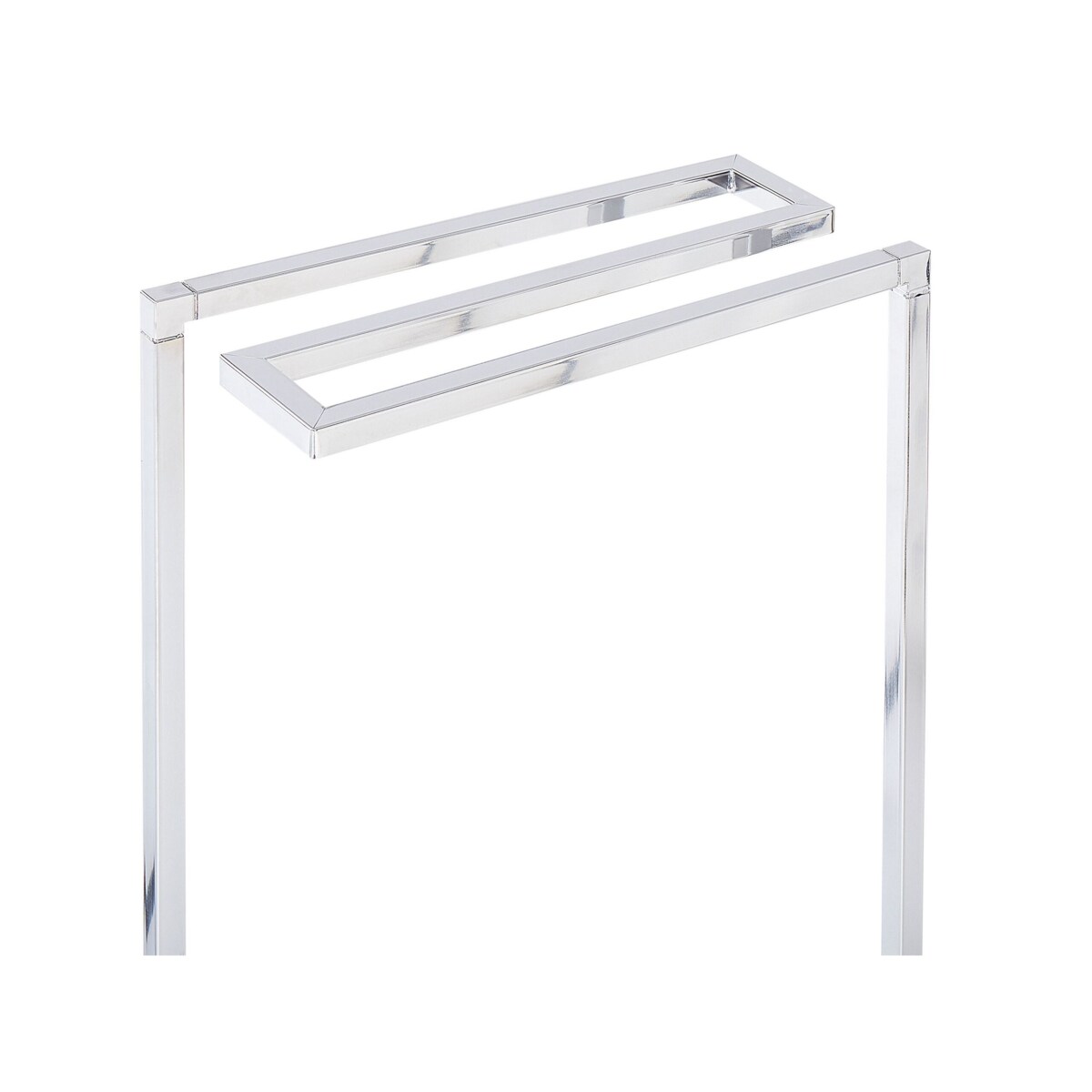 Stojak na ręczniki 42 x 83 cm srebrny GARCITAS