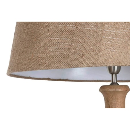Lampa podłogowa 178x58 cm z drewna mango
