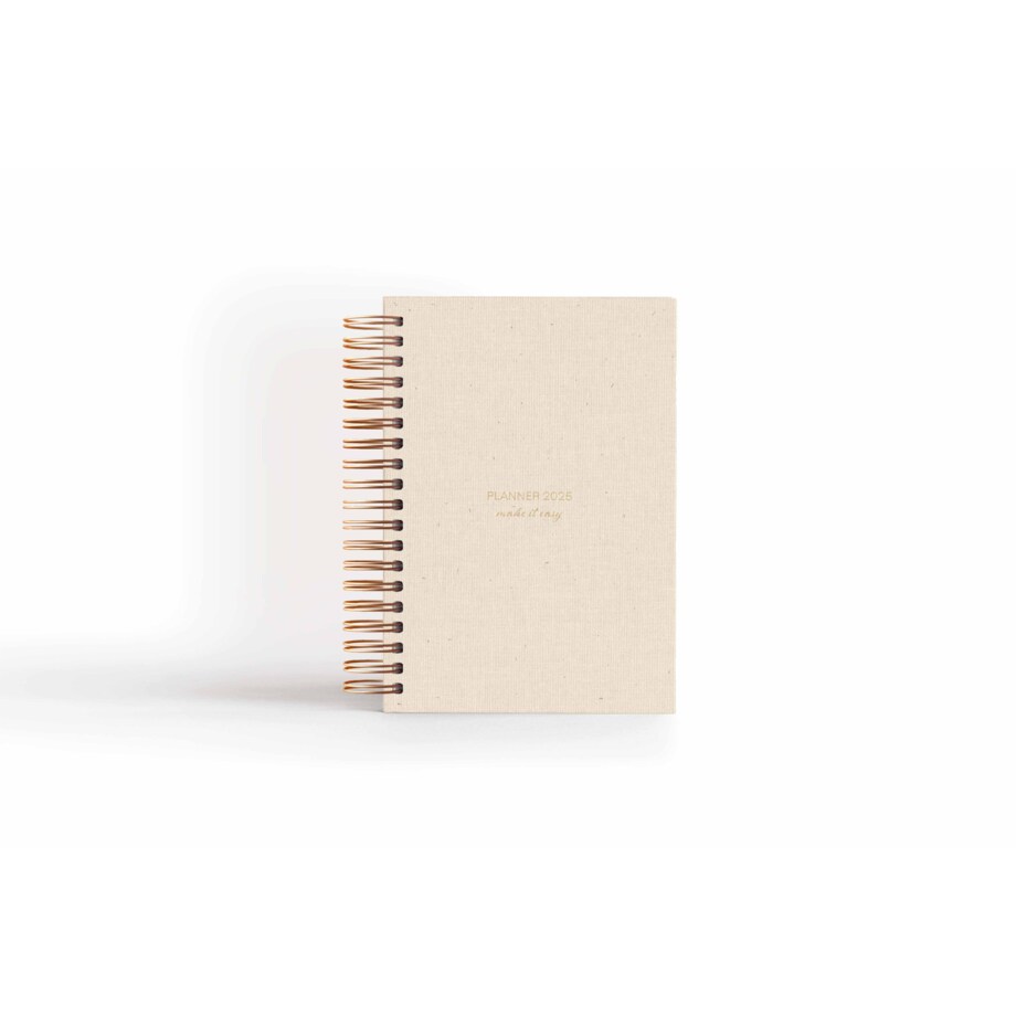 Planner dzienny na spirali 2025 – Arena Silente