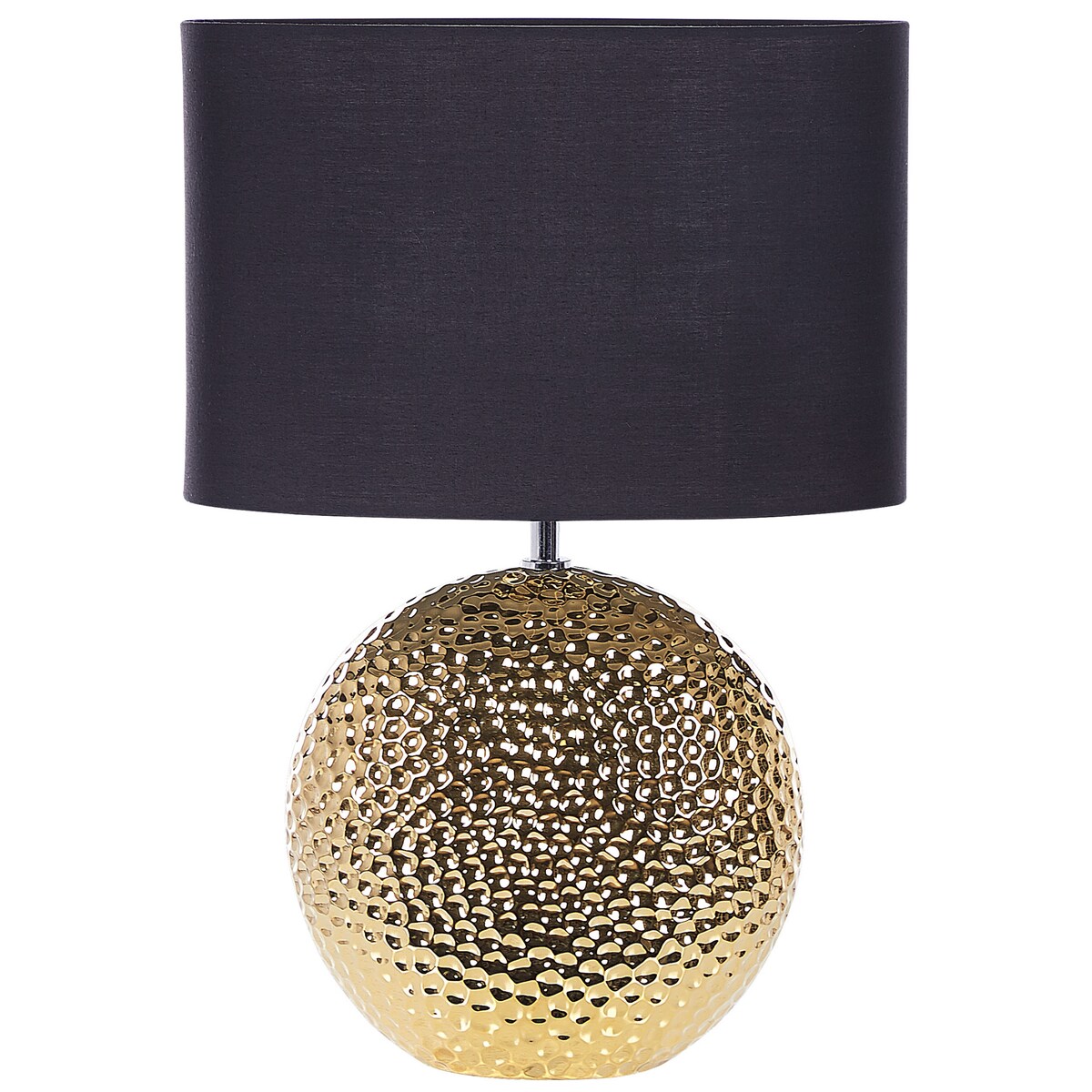 Lampa stołowa NASVA Ceramika Złoty