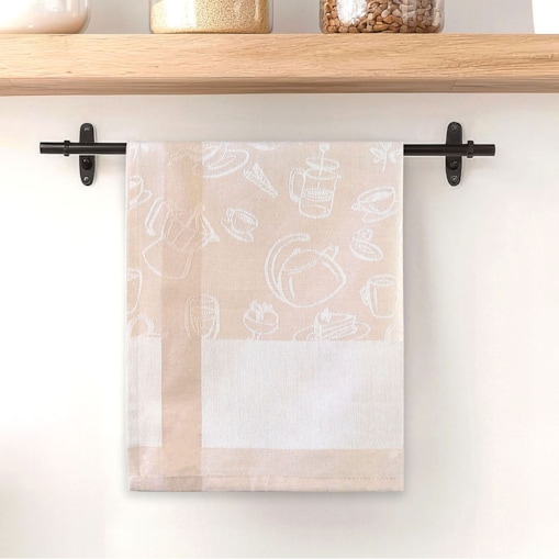 Ścierka bawełniana kuchenna 50x70 Skrzacik beżowa