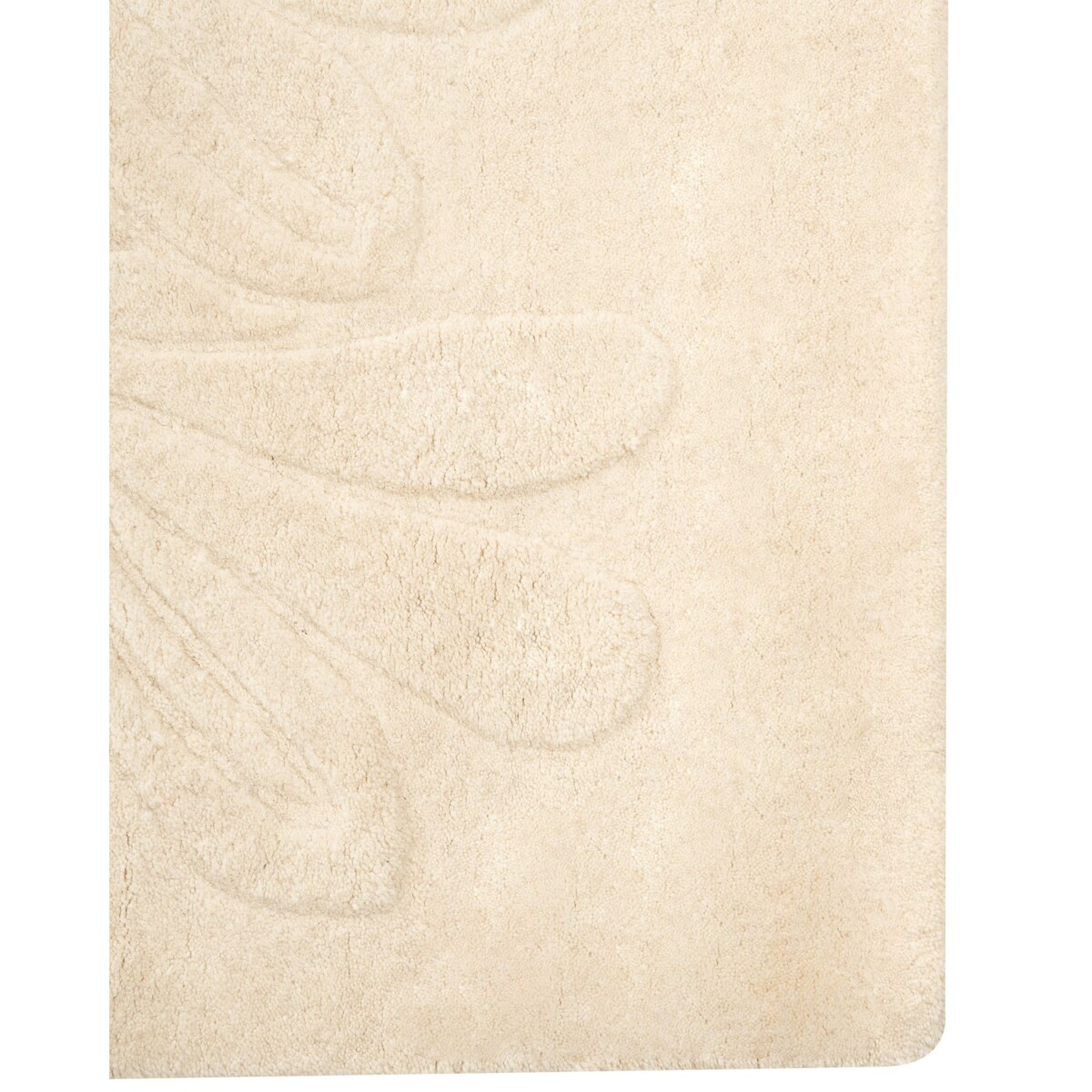 Dywan CHENNAI Jasnobeżowy 200 x 300 cm Wełna