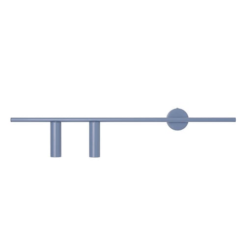 Ścienny kinkiet podłużny Trevo 1104D16 Aldex tuby niebieskie