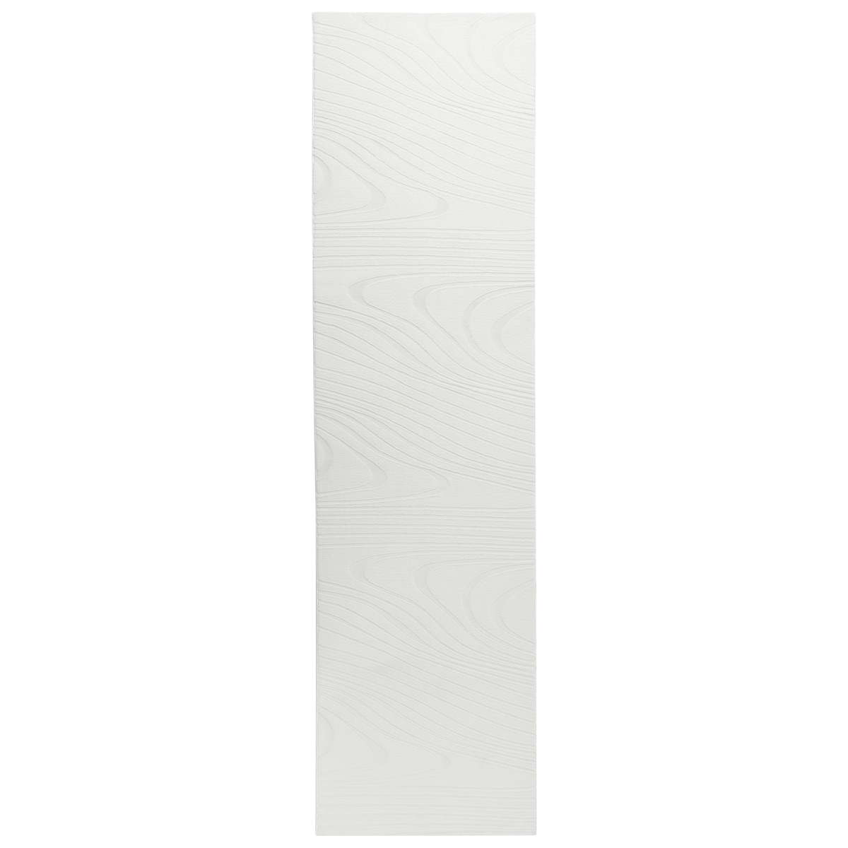 Dywan ze sztucznego futra ONTAKE Złamana biel 80 x 300 cm