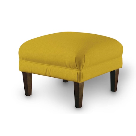 Podnóżek do fotela, miodowy welwet, 56 x 56 x 40 cm, Ingrid