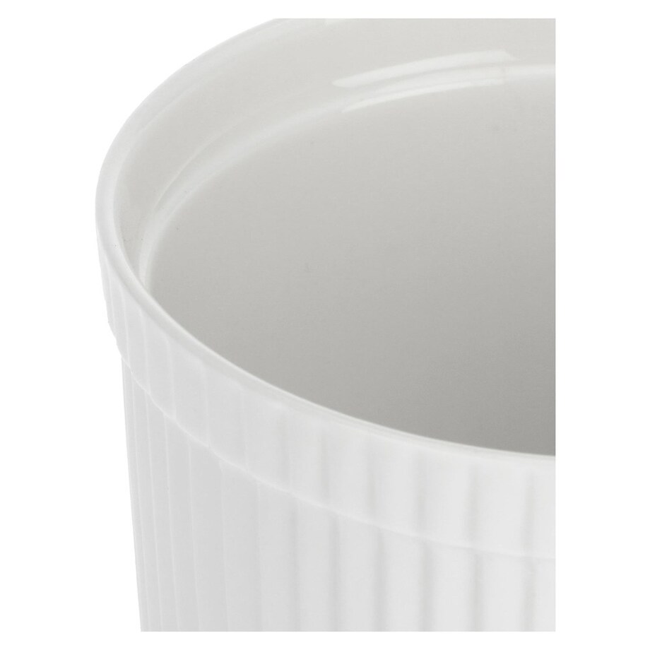 Zestaw 6 ramekinów okrągłych Arezzo - Biały, 10 cm