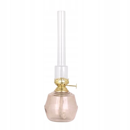 LAMPA NAFTOWA MIKE latarnia różowa wys. 30cm