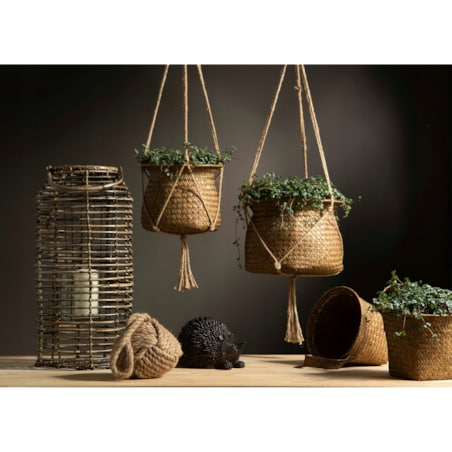 OSŁONKA WISZĄCA na doniczkę BOHO śr. 19cm