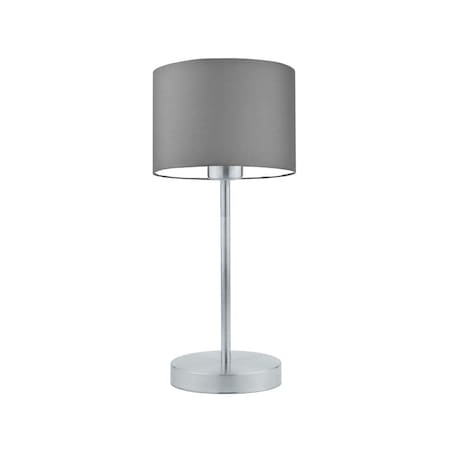 Lampka nocna na biurko lampa biurkowa LED z abażurem walec BLUES