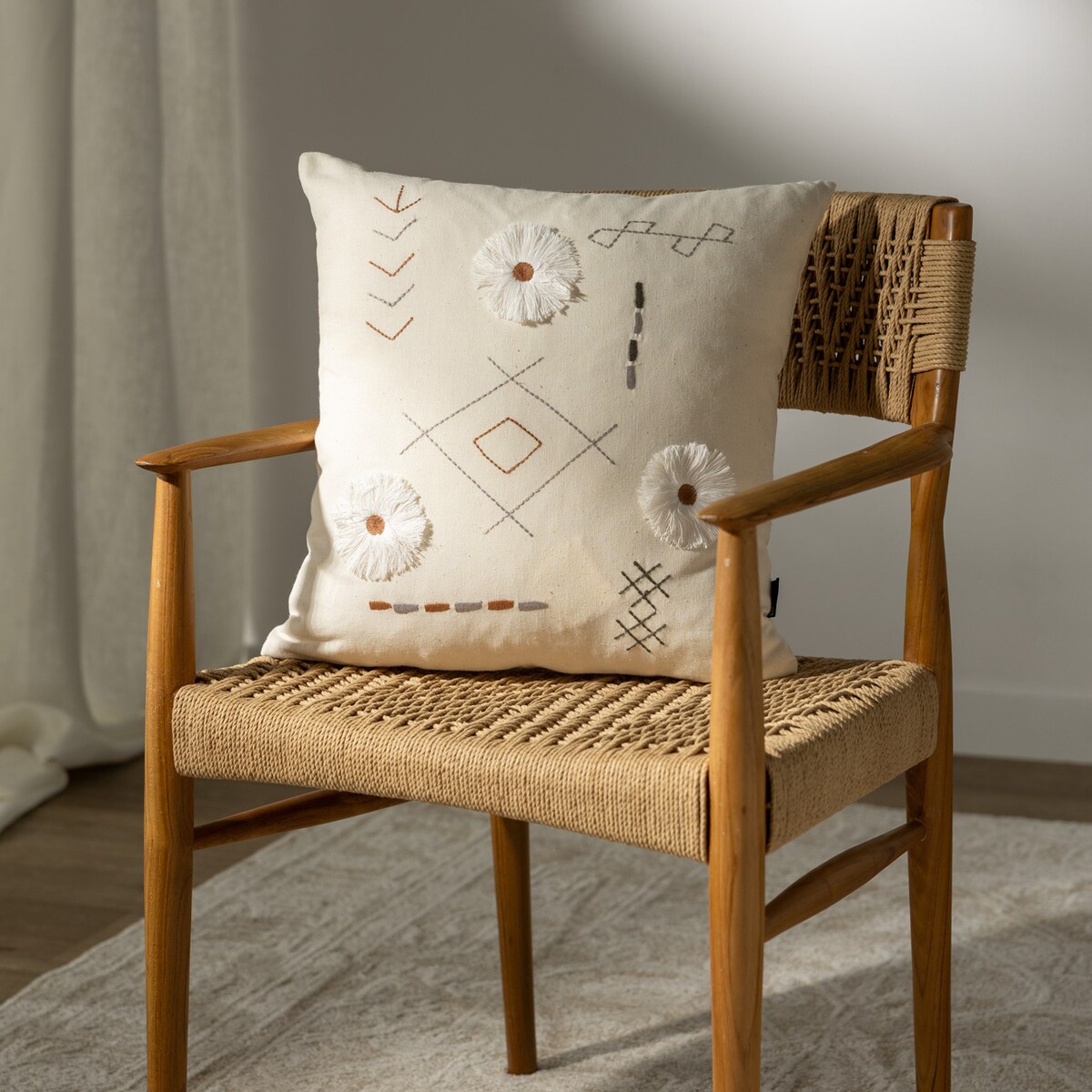 Poszewka na poduszkę Boho Bloom 45x45 cm, 45x45