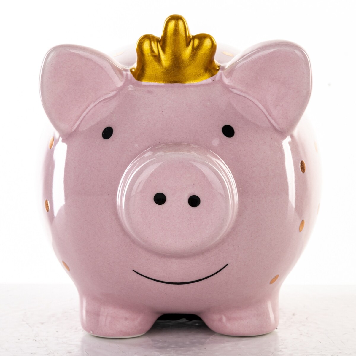 Skarbonka ceramiczna - 11x11x9 cm świnka PIGGY