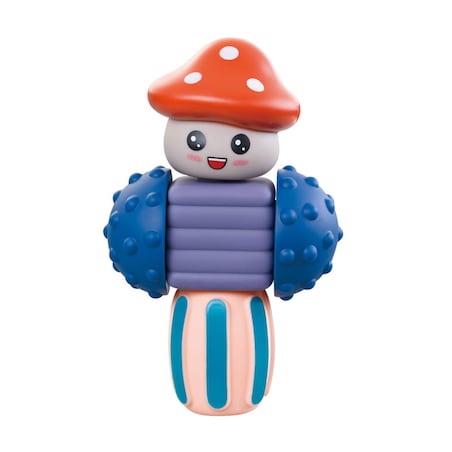 Robociki z Księżyca - miękkie klocki sensoryczne 12 elementów