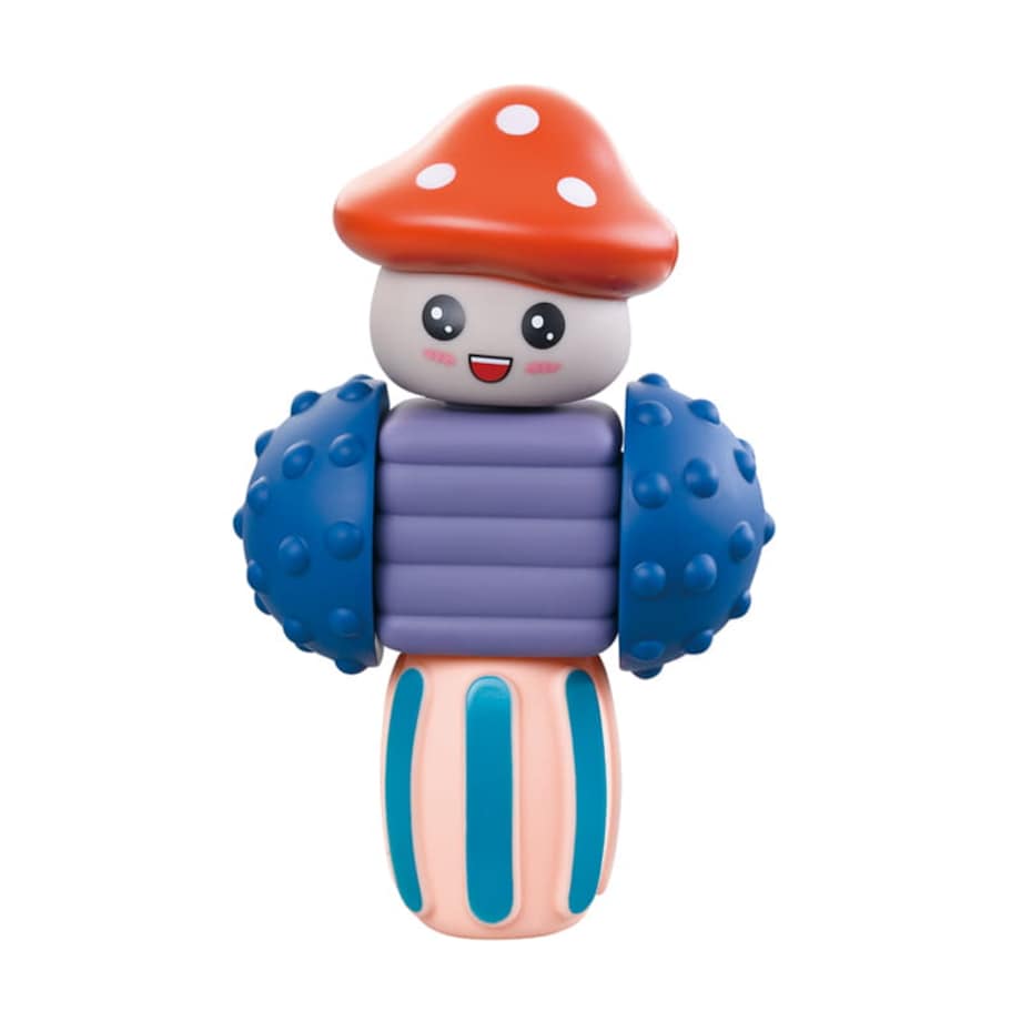 Robociki z Księżyca - miękkie klocki sensoryczne 12 elementów