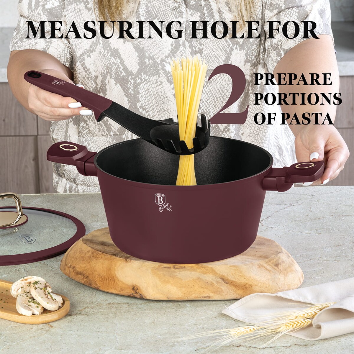 Zestaw przyborów kuchennych 5 elementów BERLINGER HAUS Leonardo