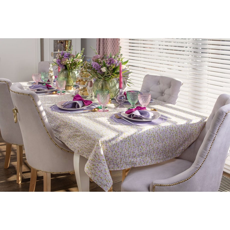 Obrus Purple Willow - 130 cm x 300 cm