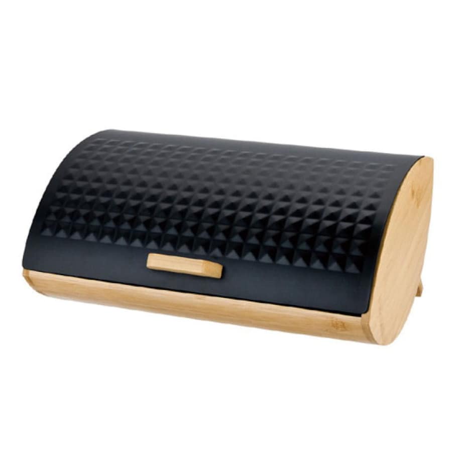 Chlebak bambusowo-stalowy BRUNBESTE Cosmic Czarny