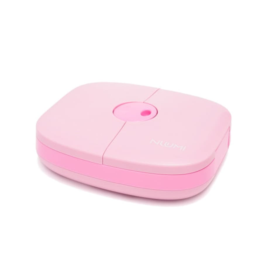 NUUMI szczelny lunch box z naklejkami, Pink