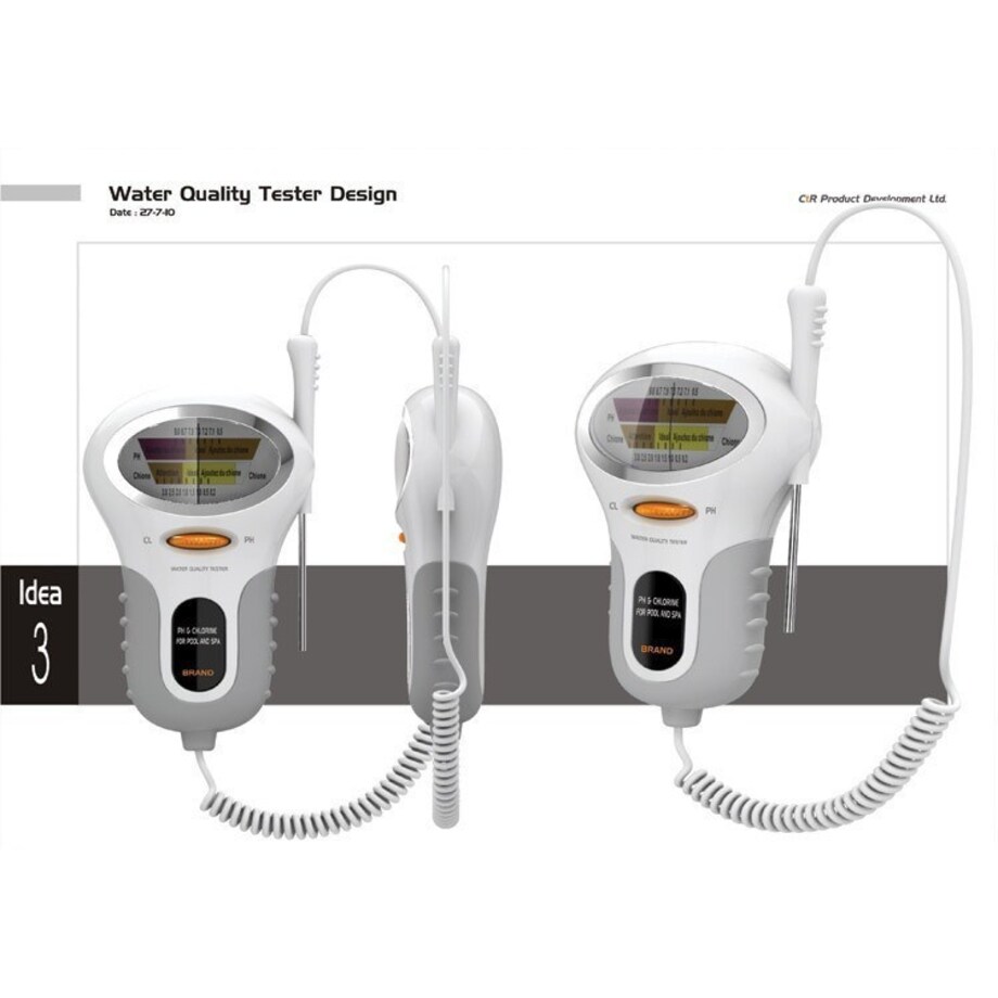 Elektroniczny miernik Ph wody i chloru