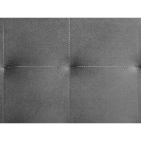 Sofa trzyosobowa ABERDEEN Szary Welur