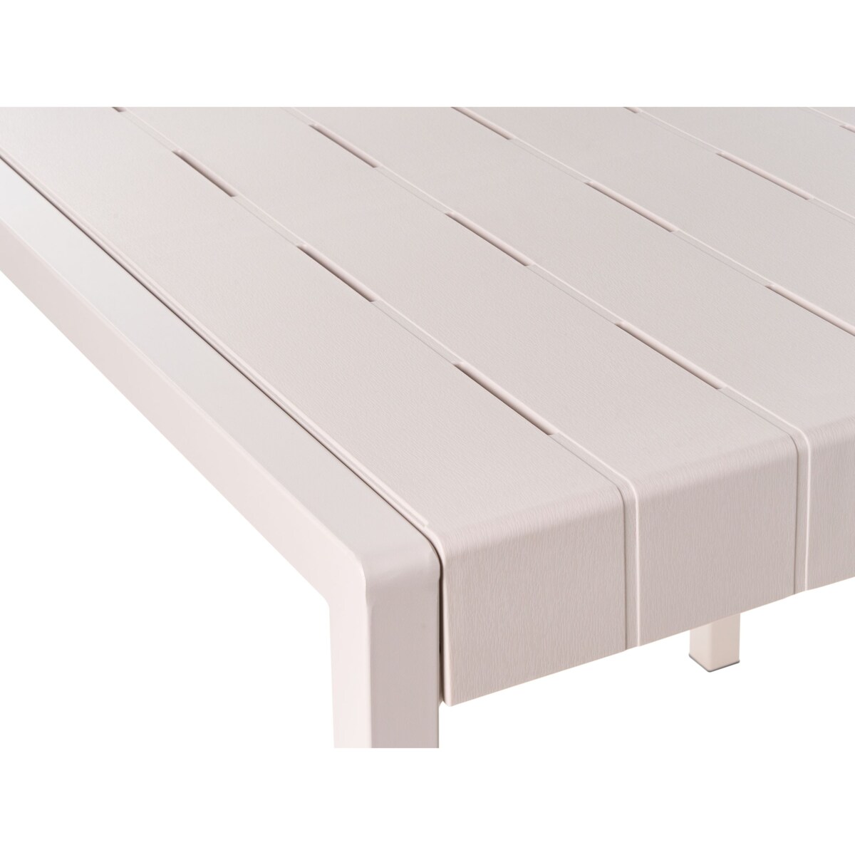 Stół ogrodowy BARTICA 154 cm 84 cm Beżowy