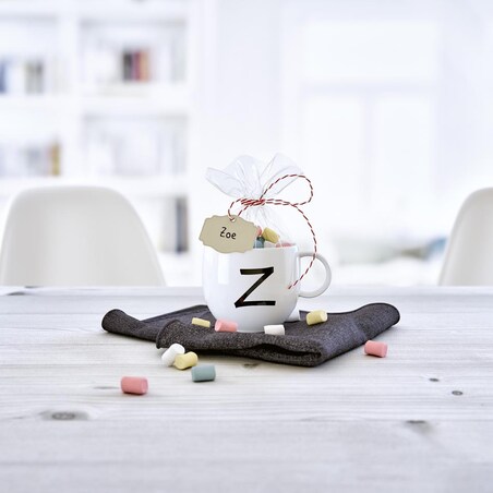 Kubek z literą Z Letters, Villeroy & Boch