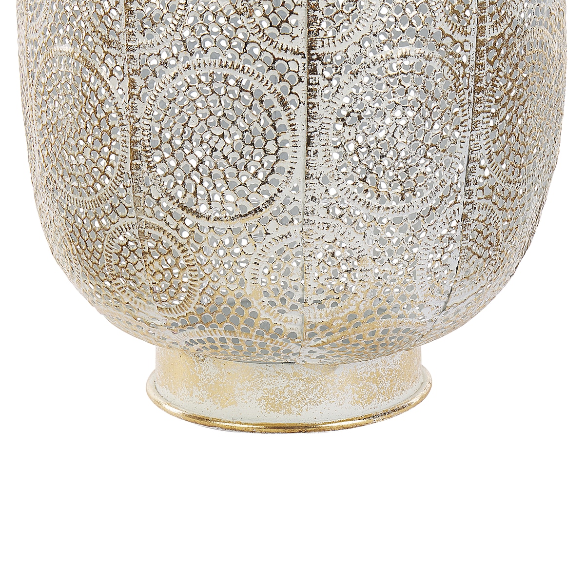 Lampion LANTAU Metal 40 cm Złoty