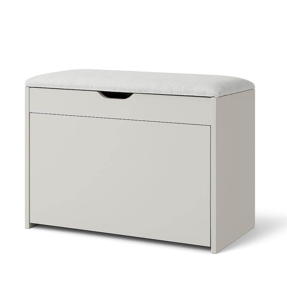 Szafka na buty z siedziskiem i wysuwanymi półkami VAULT, 57 x 30 x 53 cm