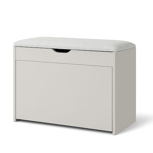 Szafka na buty z siedziskiem i wysuwanymi półkami VAULT, 57 x 30 x 53 cm