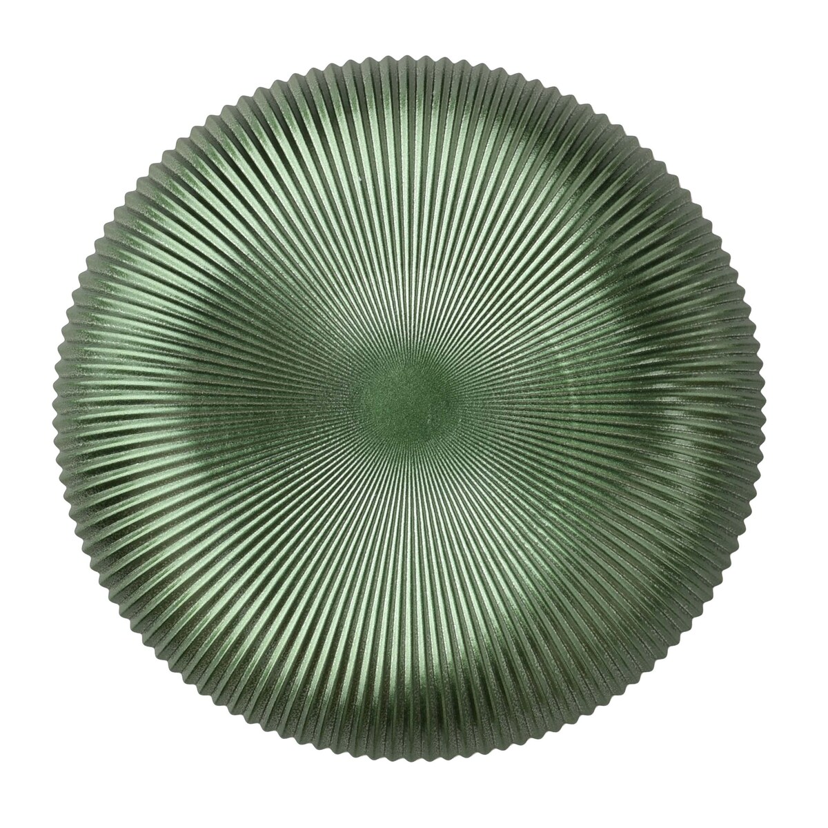 Talerz dekoracyjny szklany 31 cm GREENIE