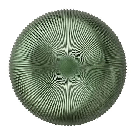Talerz dekoracyjny szklany 31 cm GREENIE