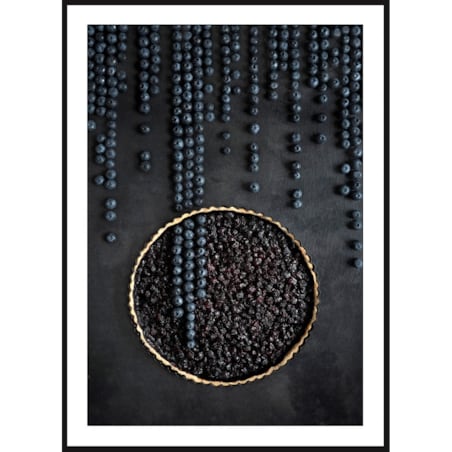 Poster Story, Plakat, Obraz - Tarta Jagodowa, wymiary 42 x 60 cm