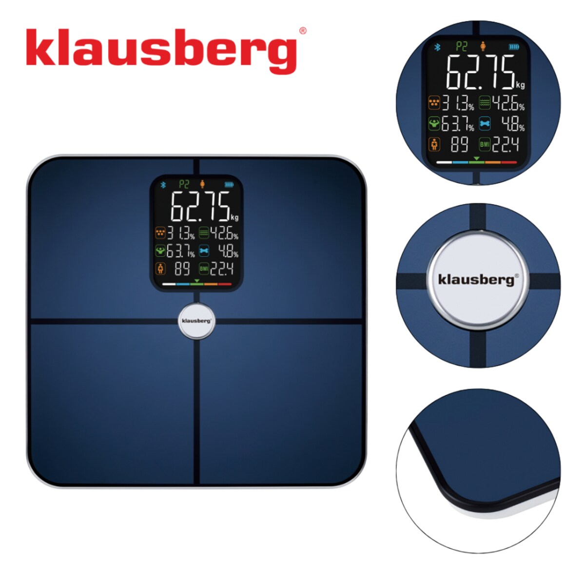 Klausberg analityczna waga łazienkowa 64474