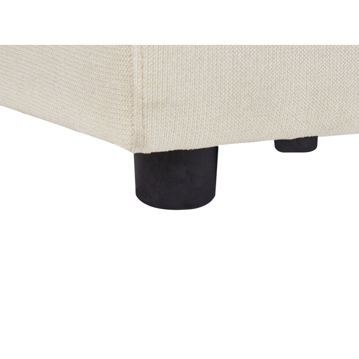 Otomana KOHLO Jasnobeżowy Tkanina