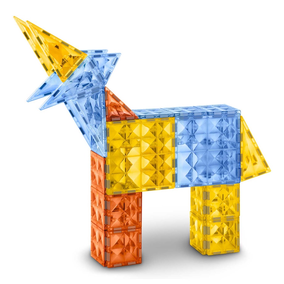 Klocki magnetyczne edukacyjne konstrukcyjne 3d Ricokids