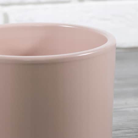 RÓŻOWA DONICA ceramiczna śr. 13cm