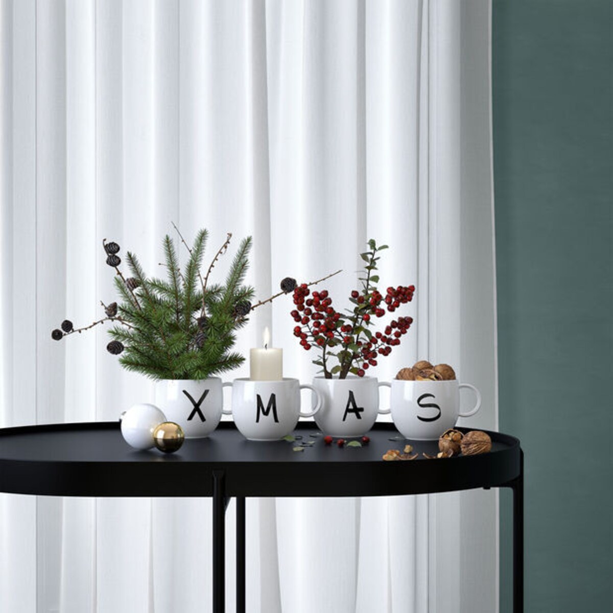 Kubek z literą S Letters, 330 ml, Villeroy & Boch